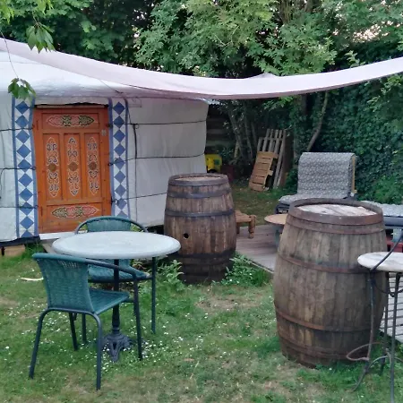 La Yourte Du Jardin Cache Luxury tent Marmande