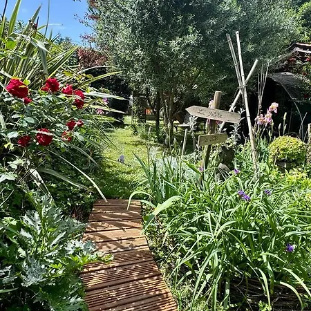 La Yourte Climatisee Du Jardin Cache Luxussátor Marmande