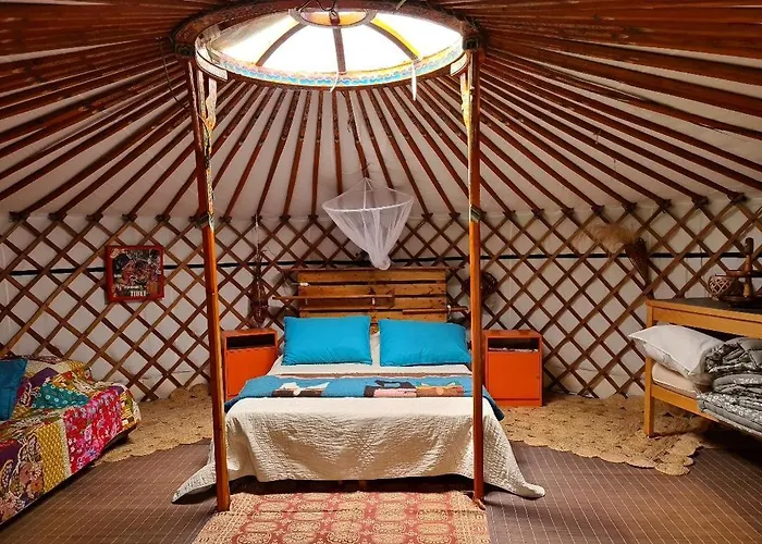 La Yourte Du Jardin Cache Luksustelt Marmande