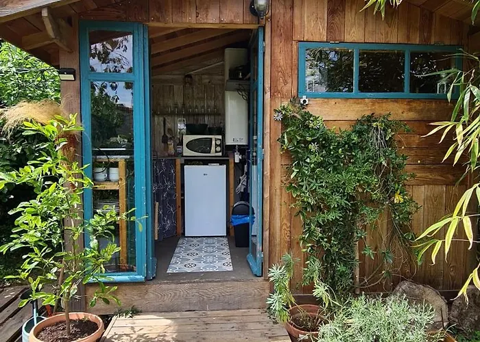 La Yourte Du Jardin Cache Luksustelt *