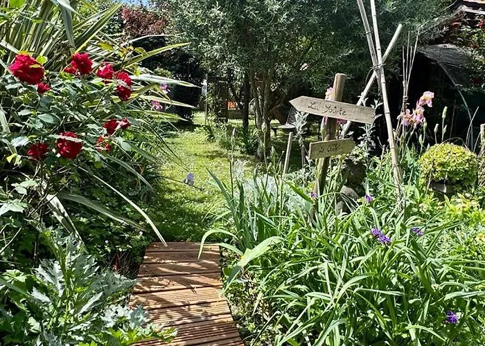 La Yourte Du Jardin Cache Luksustelt Marmande
